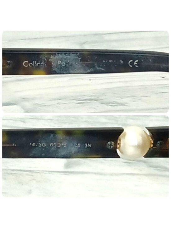 Chanel Sunglasses Brown Pearl Tortoiseshell Pattern Eyewear main image 7